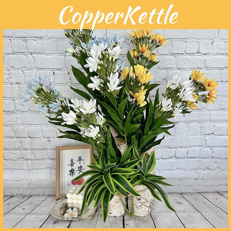 Wedding Artificial Jasmine Flower Bouquet For Bridal Decor Photography Use Prop