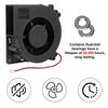 2pcs 120mm x 32mm DC 12V Dual Ball Bearing 12032 2Pin Radiator Brushless Cooling Fan Big Cooler 12cm/4.72 Inch Blower Fan 120mm x 120mm x 32mm
