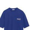 Balenciaga T Shirt Loose Fit Women's Royal Blue 518213TAV444540