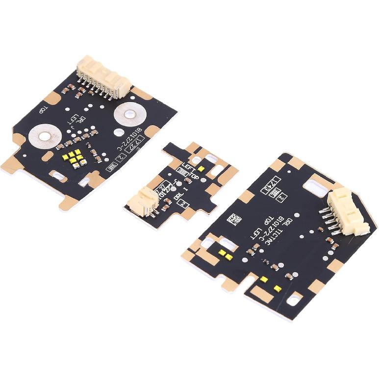 3PCS levé bílé LED desky pro denní svícení, čipy pro světlomety pro Range Rover Velar 2018 2019 2020 2021, desky pro denní svícení Angel Eyes