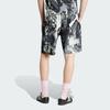 Adidas Originals Archive SS25 AOP Comfortable Striped Fashion Sports Shorts Men Shorts Gray Black White KD4801