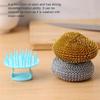 Cleaning Ball Household Firm Light Stainless Steel Cleaning Products Pot Brush Economic 360 Degree Cleaning Dishwashing Tool