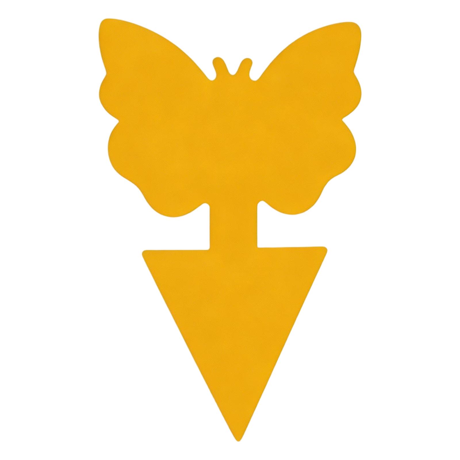 

10PC Special-shaped Sticky Insect Board, Double-sided Yellow Board, Insect-catching Board One Size