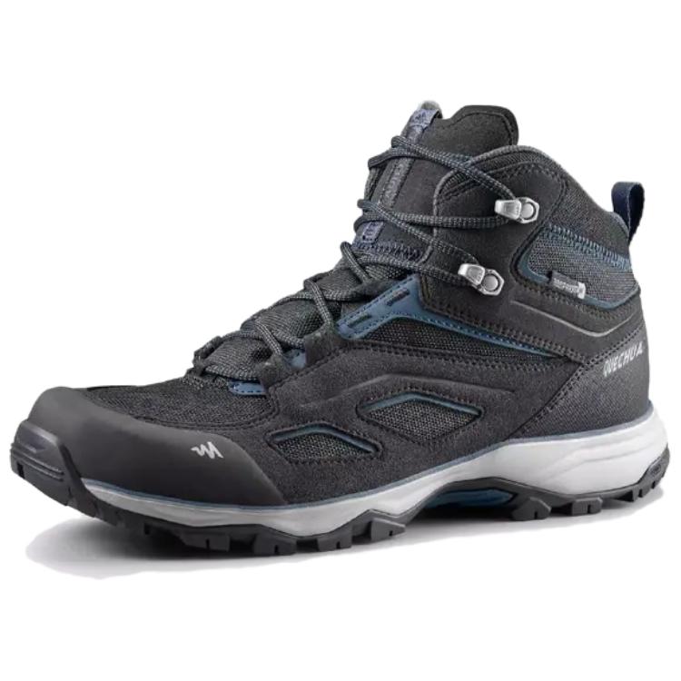 

DECATHLON Rubber MH100 Fashion Mountain Abrasion Resistant Grip Breathable Waterproof Medium Top Trekking Shoes Men s Black 42