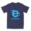 Herren Ecstasy T-Shirts Beliebtes Logo 100% Baumwolle Kleidung Strand Straßenstil Kurzarm T-Shirt Rundhals Neuheit Lässiges T-Shirt