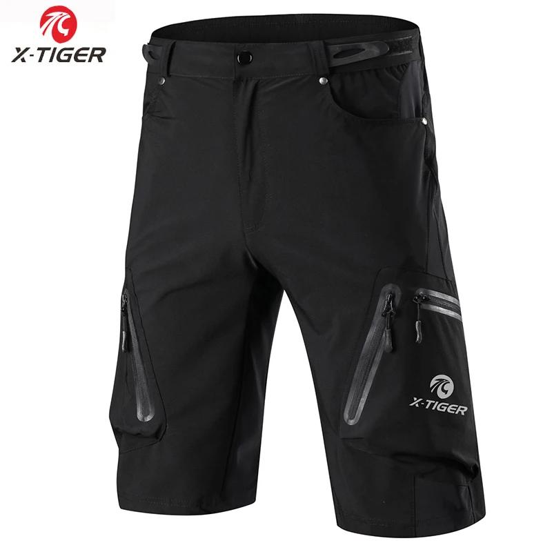 X-TIGER mountain bike shorts Men s summer MTB bike shorts Outdoor climbing shorts Multi-pocket mountain work shorts M
