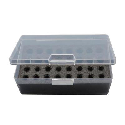 1Pc 16 Cell Battery Storage Case Box For Household Travel Use PP Organiser With Secure Liner Detailing