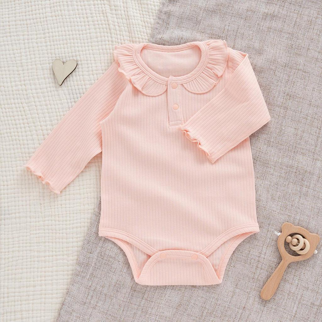 Stylish Baby Bodysuit Set: Spring, Autumn, Winter - 100 Days Outfit for Newborn Girls and Boys