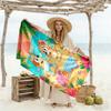 Beach Friends Adventure Personalized Text Beach Towel Quick-Dry Soft Microfiber Suitable for Sports Travel Swimming Yoga Bathroom Beach And Pool