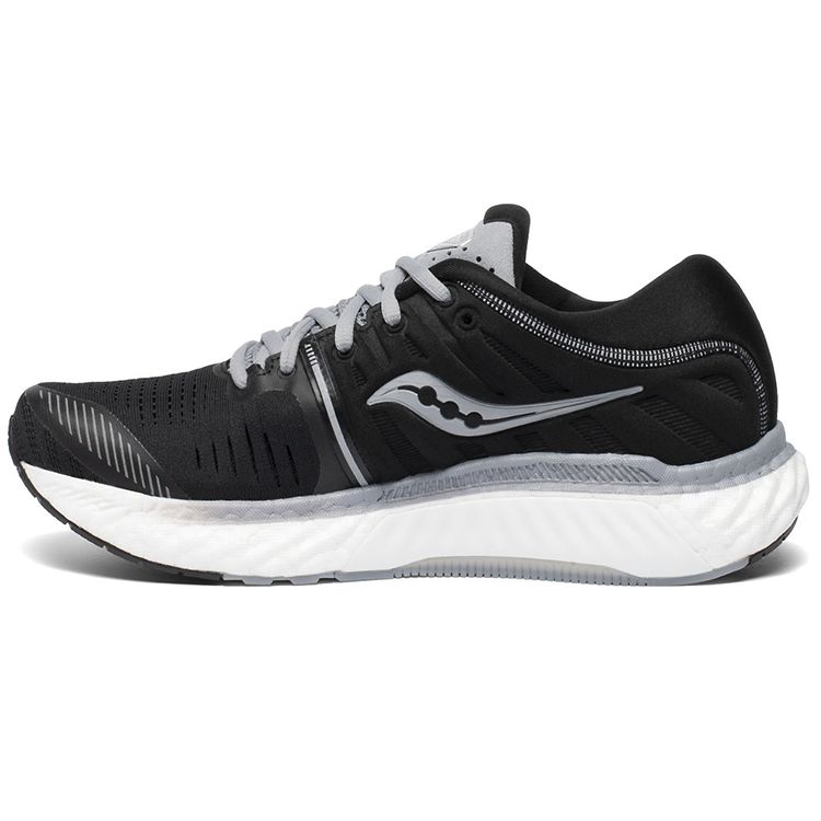 SAUCONY Hurricane 22 Comfortable Stable Low-Top Running Shoes Women Running Shoes Black White S10544-40