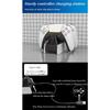 PS5 Controller Charging Station Dock with AI, Smart LED Indicator, Safety Chip Protection, Type C USB Port Dual Sense Controller
