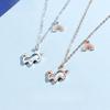 Rainbow Unicorn Necklace Women's Versatile Light Luxury Niche Design High-end Accessories