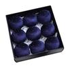 9pcs/set 8cm Velvet Christmas Balls Glitter Xmas Tree Pendant  Merry Christmas Decor