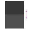 Black Blackout Roller Blind 115X150Cm Fabric Width 110.7Cm