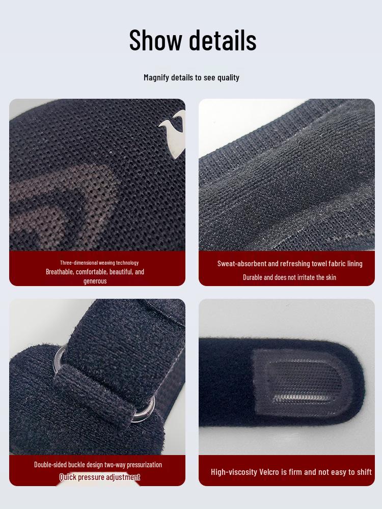 Professional Grade Knee Strap for Patella Support - Unisex Sports Protector for Badminton, Basketball, Running, and More