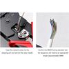 RJ45 Crimp Tool Pass Through Cat6 Crimping For Cat5 Cat5e Cat6 8P6P Connector Ethernet Crimper Ethernet Crimper
