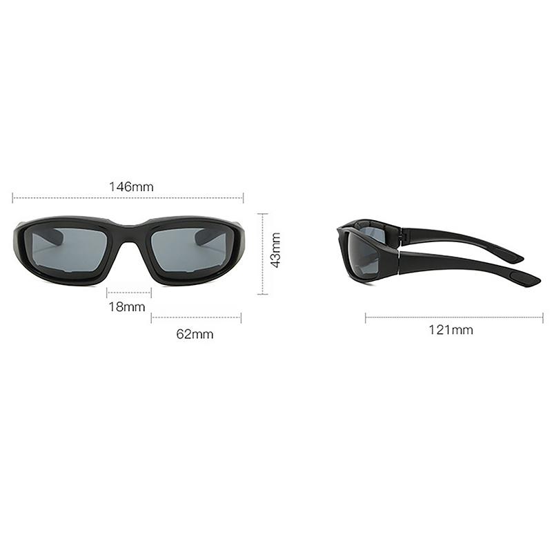 Outdoor Cycling Glasses, Eye Protection, Skiing Glasses, Cs Tactical Sunglasses, Sports Sponge Sunglasses