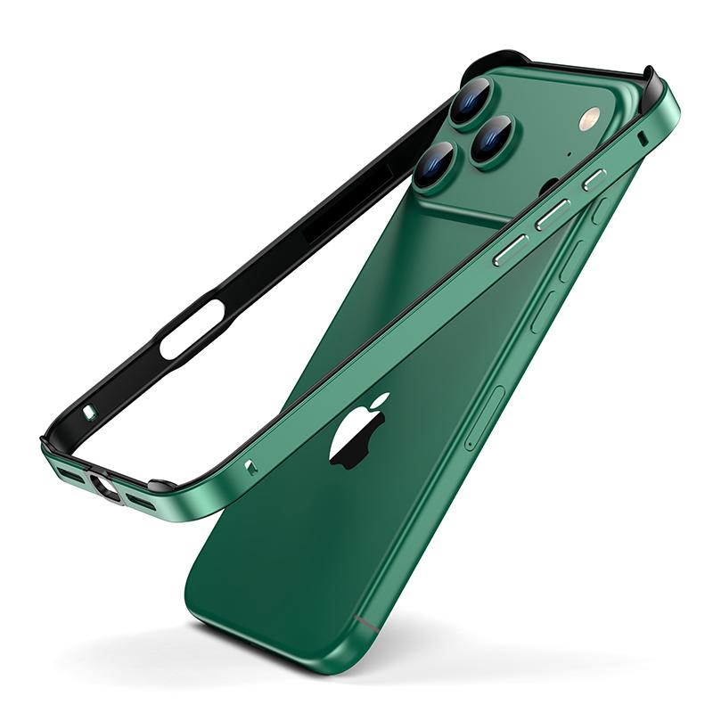 Aluminum Metal Bumper Case For iPhone 17 Pro Max Air 15 16 Pro Max 14 13 12 Pro Max Plus 15Plus 14Plus Phone Accessories Etui
