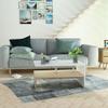 VidaXL Coffee Table Engineered Wood 90x59x42 Cm Oak and White 244856