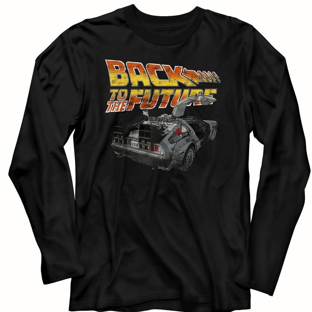 Back To The Future Car Black L S Movie Shirt XXXXL