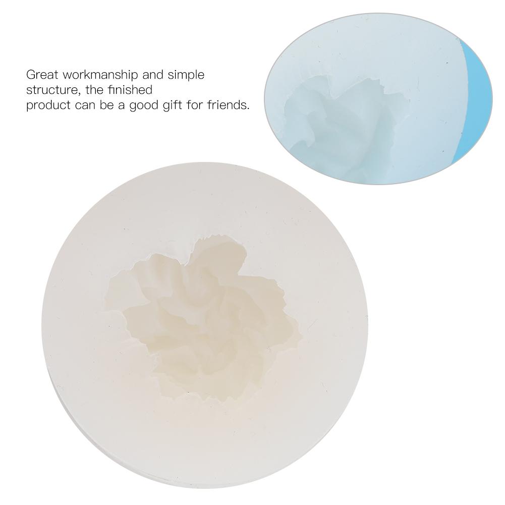 Crystal Silicone Flower Drop Mold DIY Hand Made Soap Aromatherapy Decoration Craft(Type 1 )