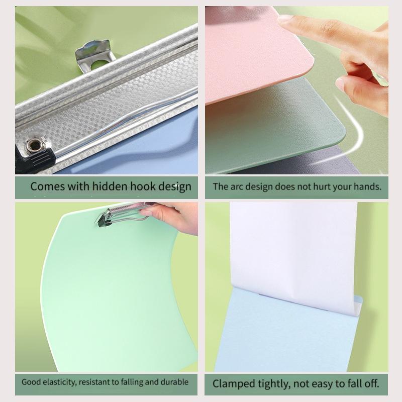 12 Pack A4 Clipboard, Coloured Plastic Clipboards, Clipboard A4, Clip Board, Clipboards Forms Holders For Memo Document Paper