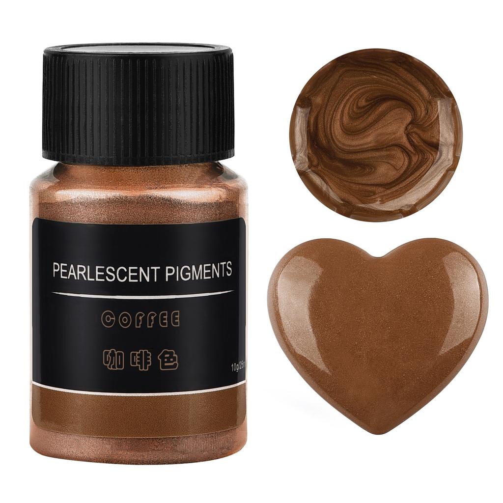 24 Farben Perlmuttpulver Kerzenfarbe Seifenpigment Für Kerzenherstellung Epoxidharz Pigment DIY Farbstoff Pigment Perlenpulver