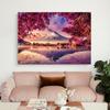 Japan Fuji Mountain Landscape Travel Poster Room Decor Decorative Prints Wall Painting Canvas Painting Living Room Decoration