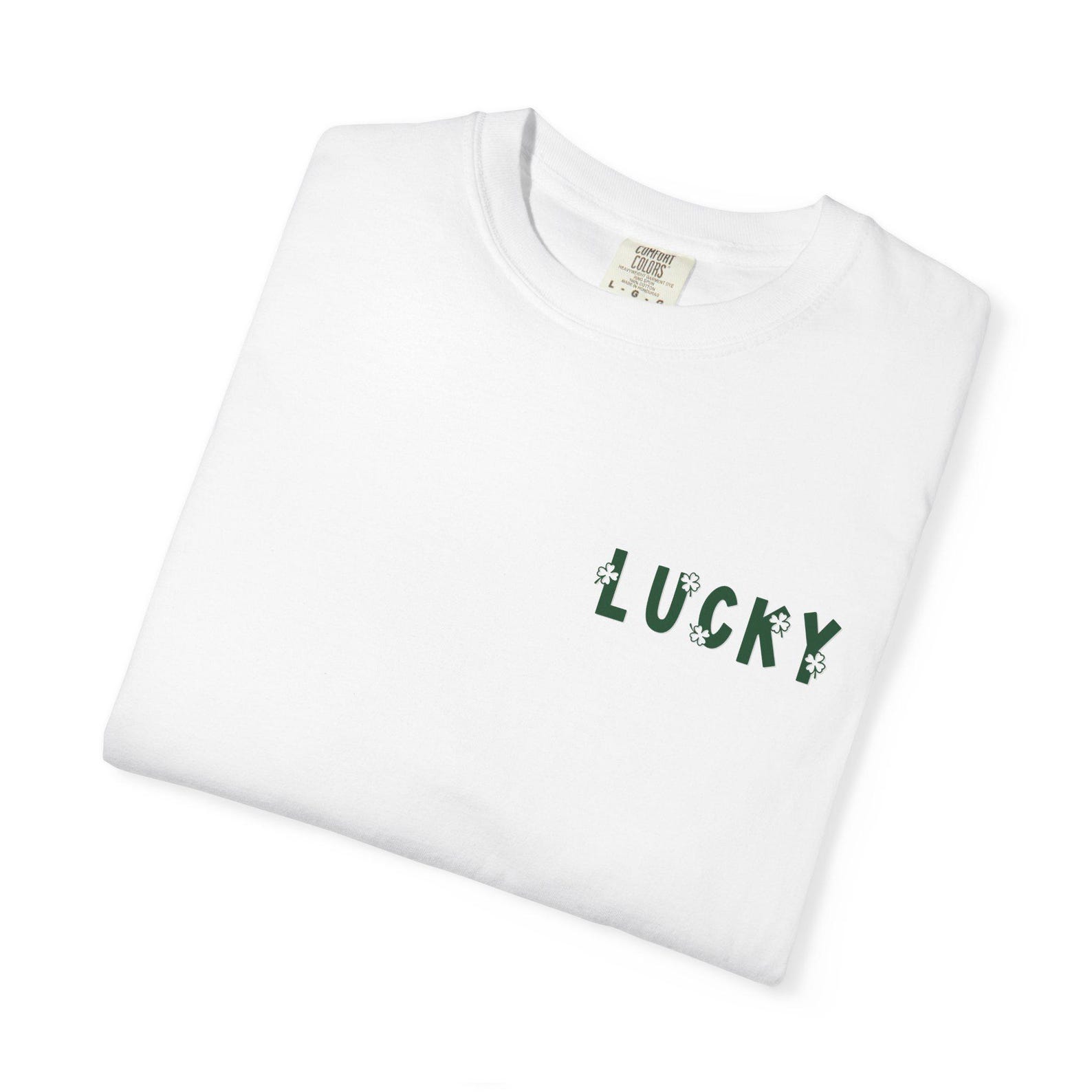 St. Patrick s Day Lucky T Shirt - Comfort Colors st. paddy s day shirt 3XL