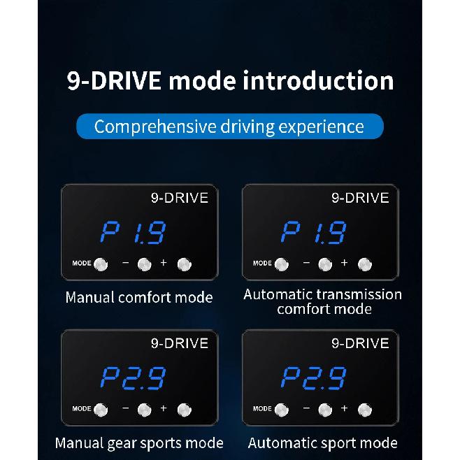 F1 Car Electronic Throttle Controller Racing Accelerator Potent Booster For Dodge For Chrysler Tuning Parts Accessory