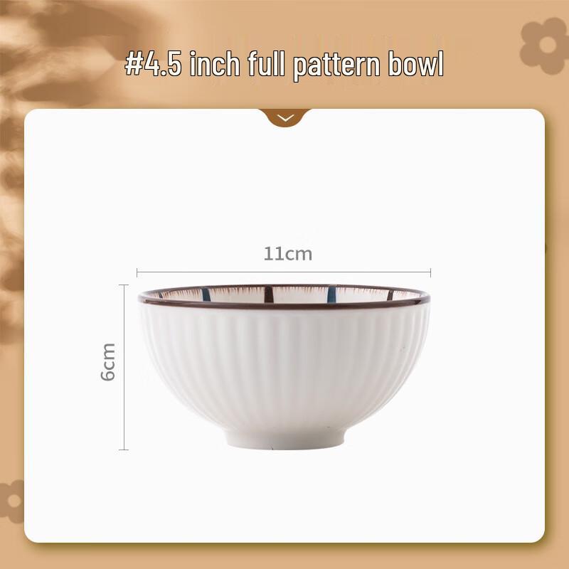 Yoshida Craftsman Blue Lotus Ceramic Deep Plate