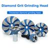 Diamond Flat Grinding Head Ergonomic Design Mini Grindings Heads with Precision Cutting Ability Angle Grinder Tool