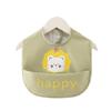 Adjustable Toddlers Feeding Apron Waterproof Baby Apron Practical Baby Feeding Bib  Mealtime