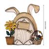 1 Pcs Cartoon Wooden Mini DIY Door Fairy Tale Gate Door Decoration Garden Courtyard Decoration Fairy Elf Door Craft Ornaments