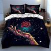 Magical rose hand. Bedding Duvet cover sets Duvet covers Pillowcases gifts (1 * Duvet Cover 2 * Pillowcases, without duvet insert)
