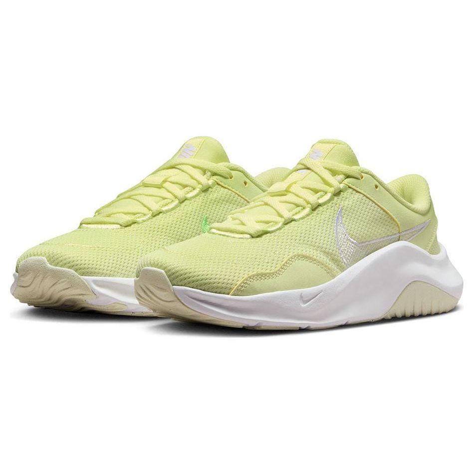 Nike Legend Essential 3 Logo Cushioning Durable Low-Top Running Shoes Women Sneaker Yellow DM1119-301