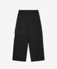 Nyuballanseu Nbntg21513 / Uni Frozen Cotton-Like Cargo Wide Pants (Black)