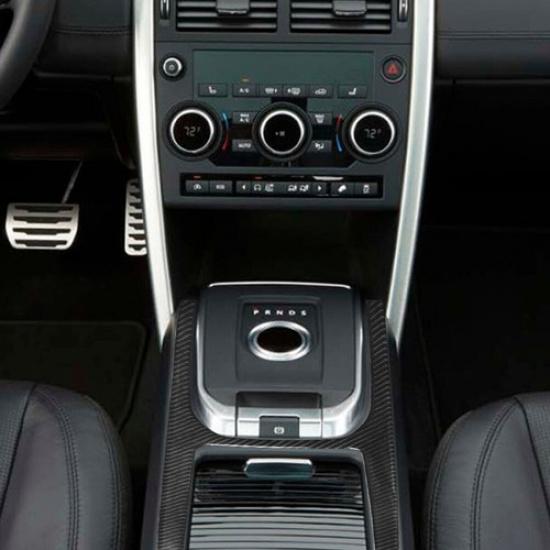 Carbon Fiber Transimission Console Cover Trim For Land Rover Discovery Sport