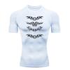 Men's Sports Training Summer fitness suit Breathable Compression Running  Rashgard Tops Tee Quick Dry Short Sleeve T-Shirt