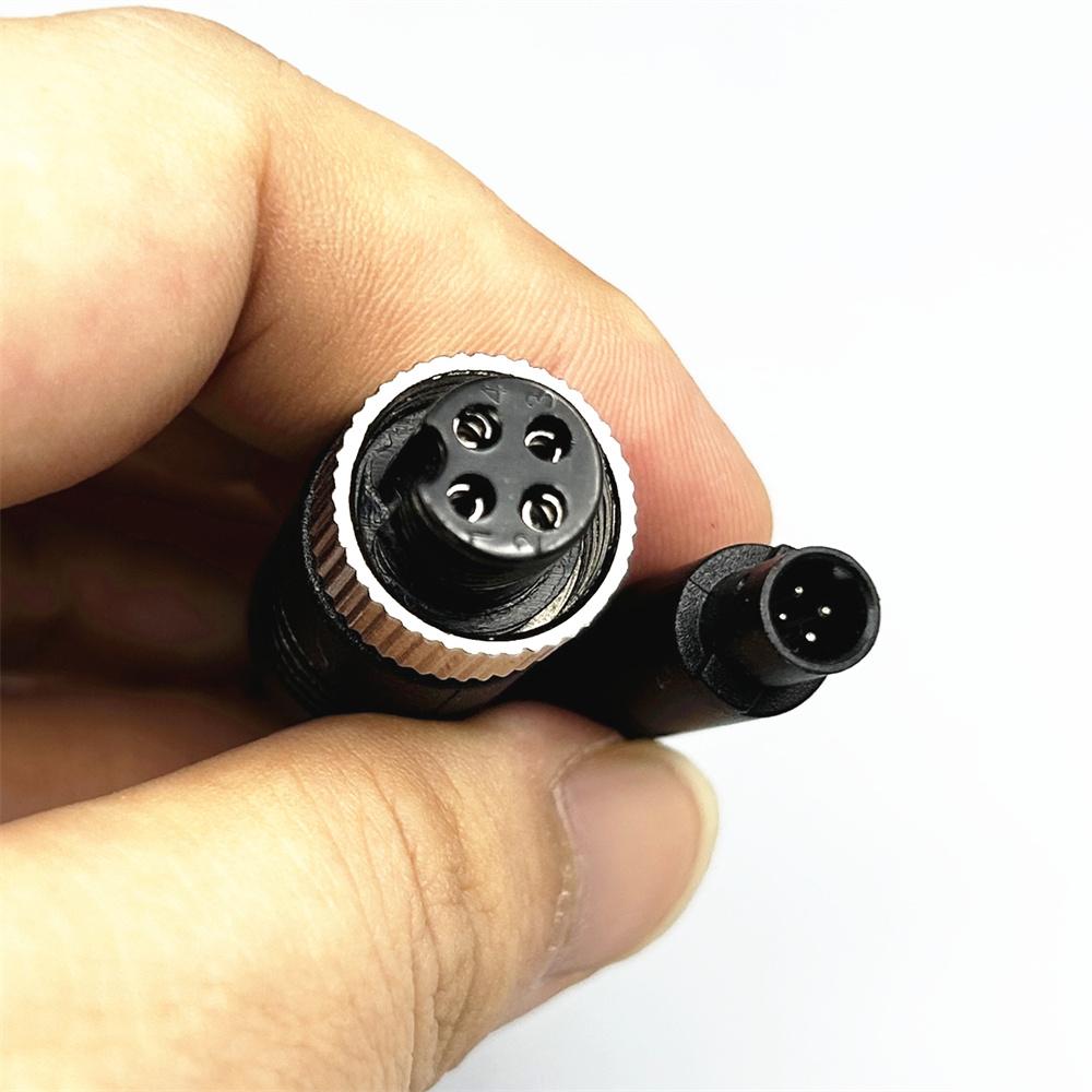 4-Pin Male To M12 Female Down-Voltage Harness 12V/24V To 5V for Camera