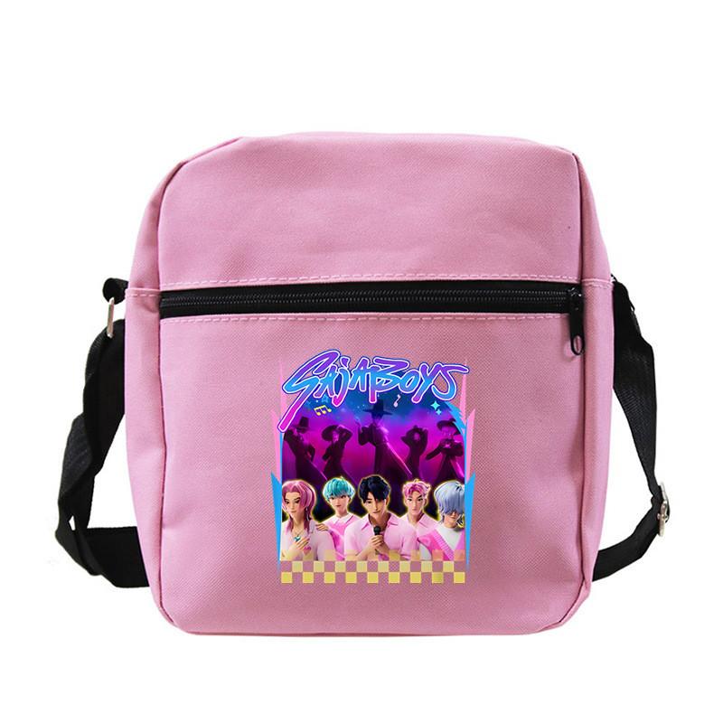 Kids Girls Rumi Zoey Mira Printed Student Stationery Bag Casual Crossbody Shoulder Bags