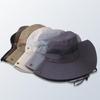 Women Bucket Hat Outdoor Sun Hat for Outdoor Fishing Hiking Caps Breathable Sunscreen for Hot Season
