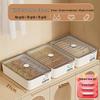 Three-in-One Dorm Underwear Organizer: Compartmented Box for Panties and Socks