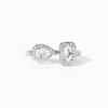 S925 Sterling Silver Water Drop Sugar Diamond Ring with Zircon, Women's European & American High-End Fashion Index Finger Jewelry