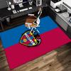 1PC Levante Football  Rug Game Carpet, Floor Mat for Bedroom Living Room Entryway Rug, Home Decor Idea Gift for Christmas Birthday