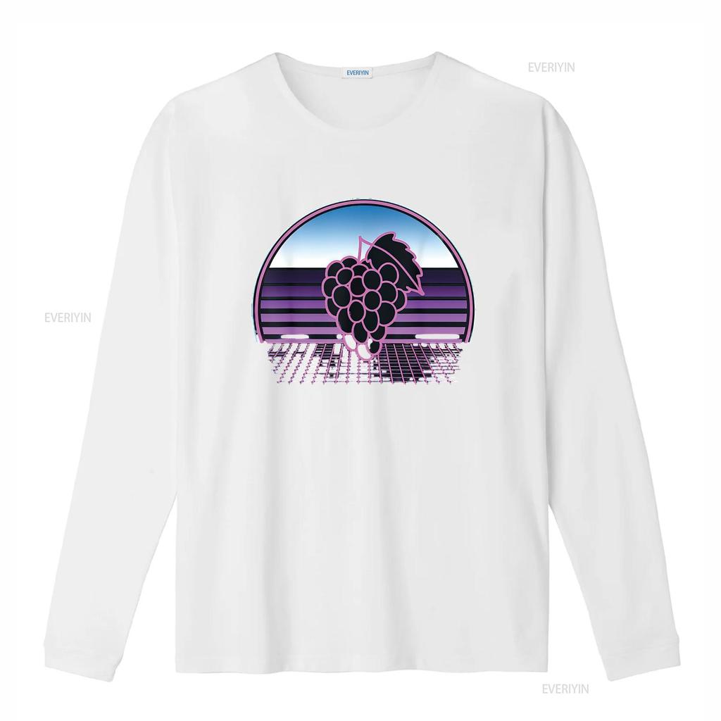 Womens Grape Vines Retro 80S Vaporwave Aesthetic Winery T Shirt Black X Large vintage Washed Comfortable designer clothes