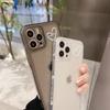 Simple Couple IPhone16 Apple Mobile Phone Shell 16Pro Max Transparent 13 Suitable for 8plus Side XS Soft Shell