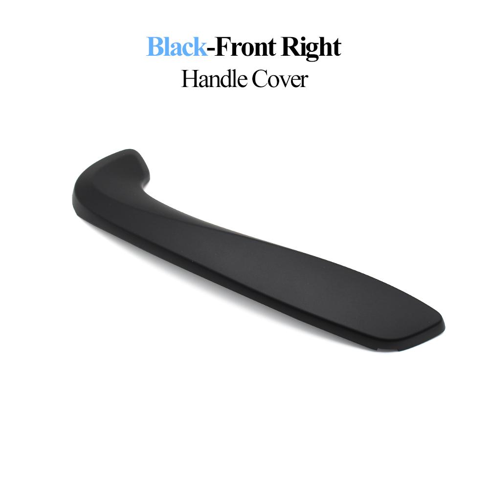 Black Carbon Fiber Front Left or Right Door Inner Handle Cover For Renault Megane 3 MK3 Fluence 2008-2016 809600015R 197012651