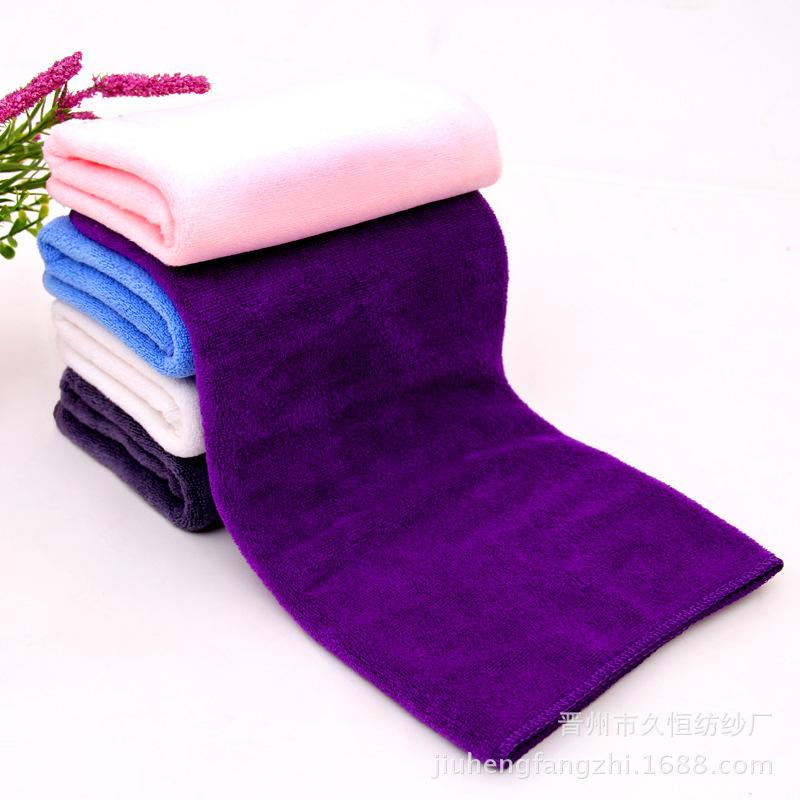 Microfiber towel Barber shop Baotou absorbent dry hair towel