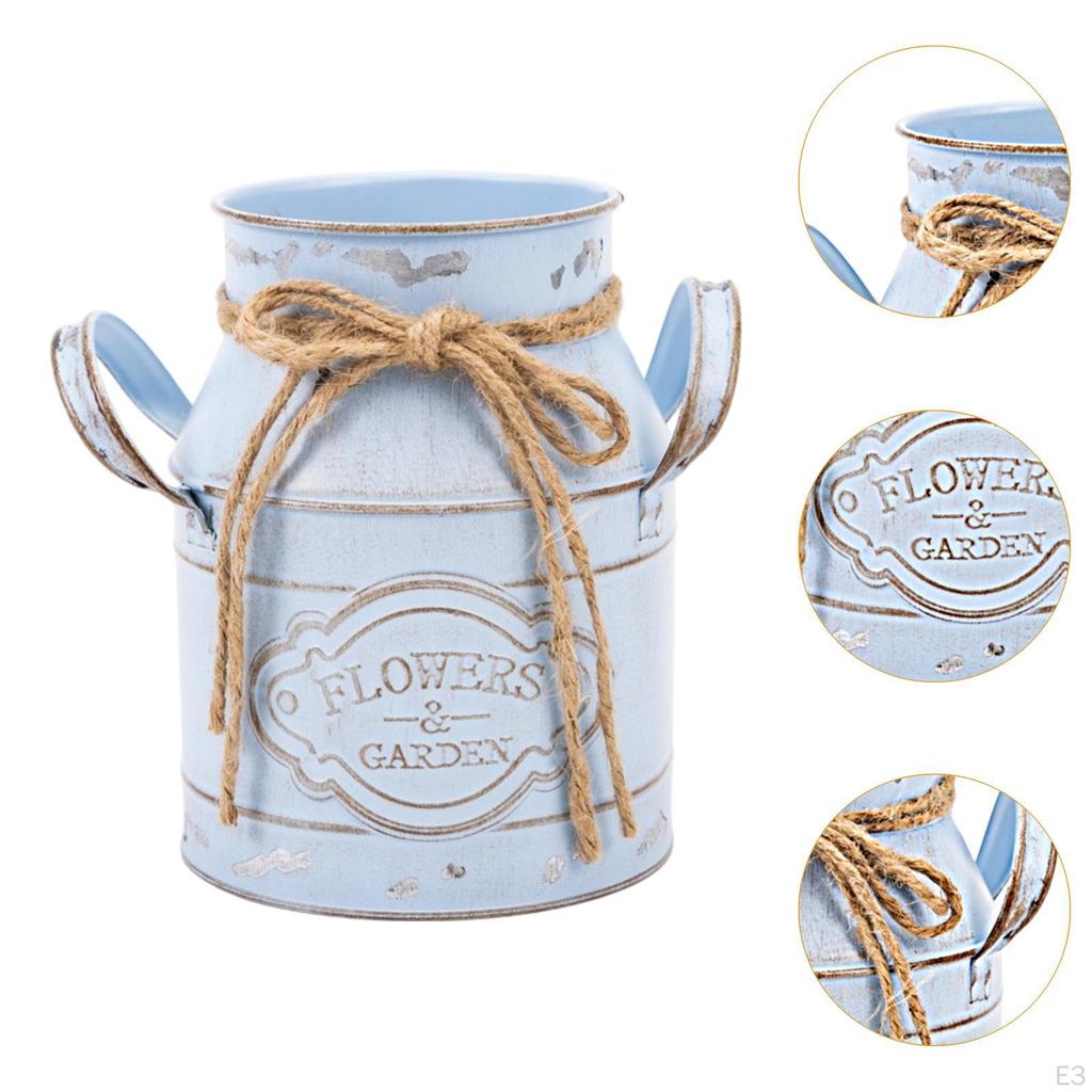 Desktop Storage Barrel for Garden Flower Arrangement